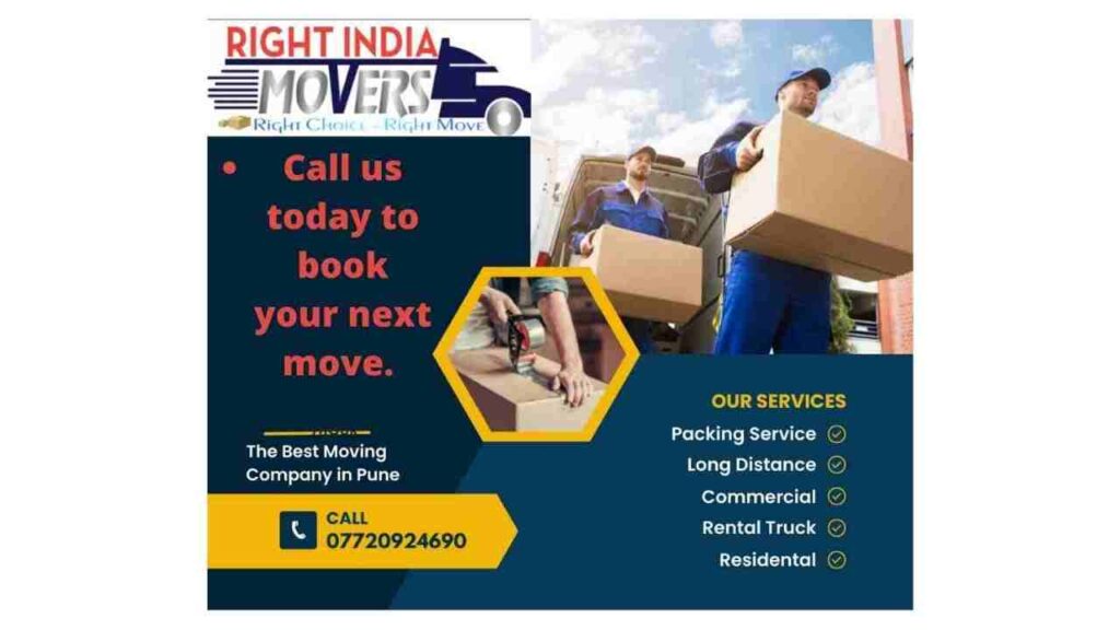 Movers and Packers From Pune to Mumbai Rates
