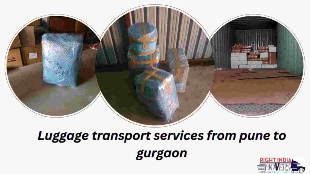 luggage transport services from pune to gurgaon