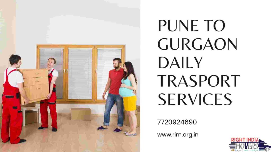 pune to gurgaon daily transport services