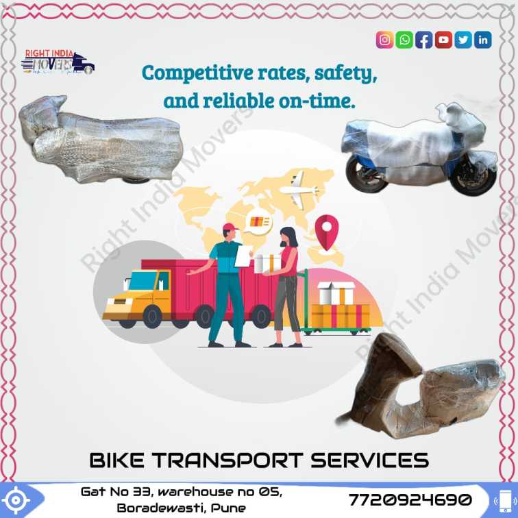 Bike Transport Services in Pune
