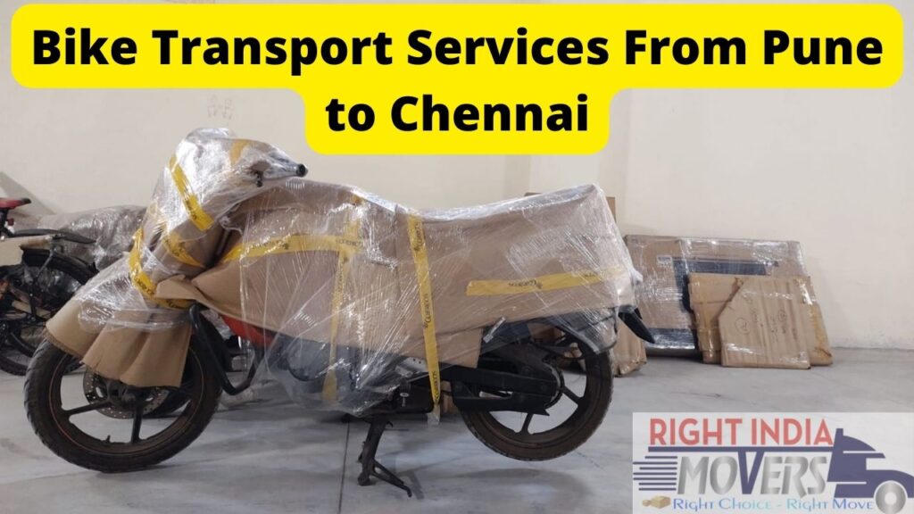 bike transport services from Pune to Chennai