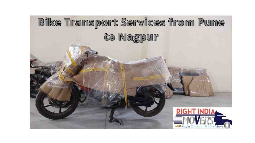 Bike Transport Services from Pune to Nagpur