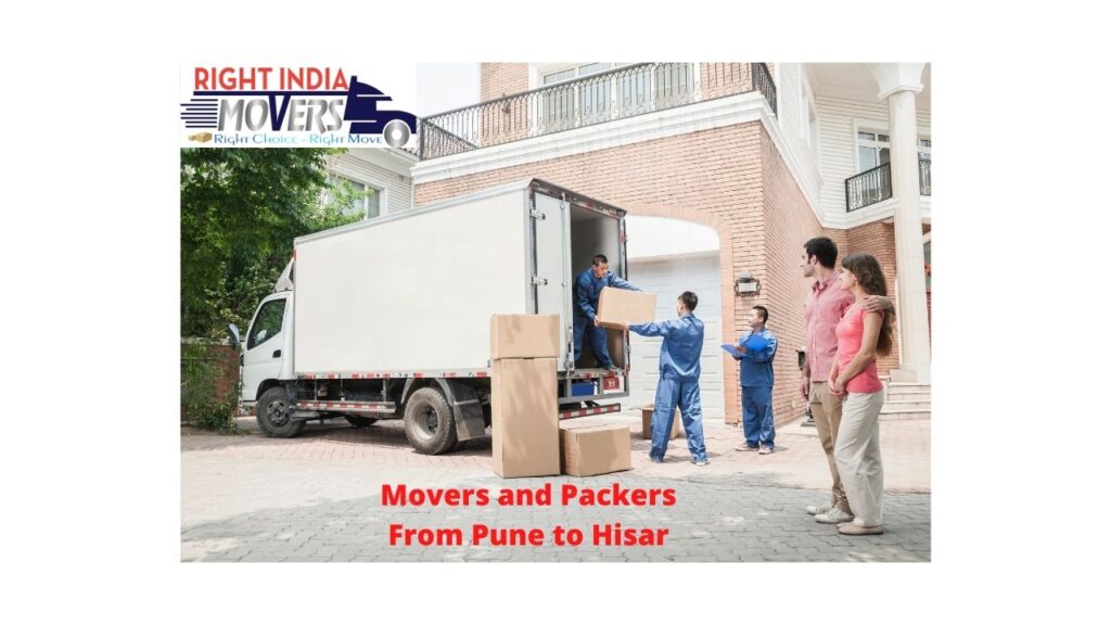 Movers and Packers from Pune to Hisar