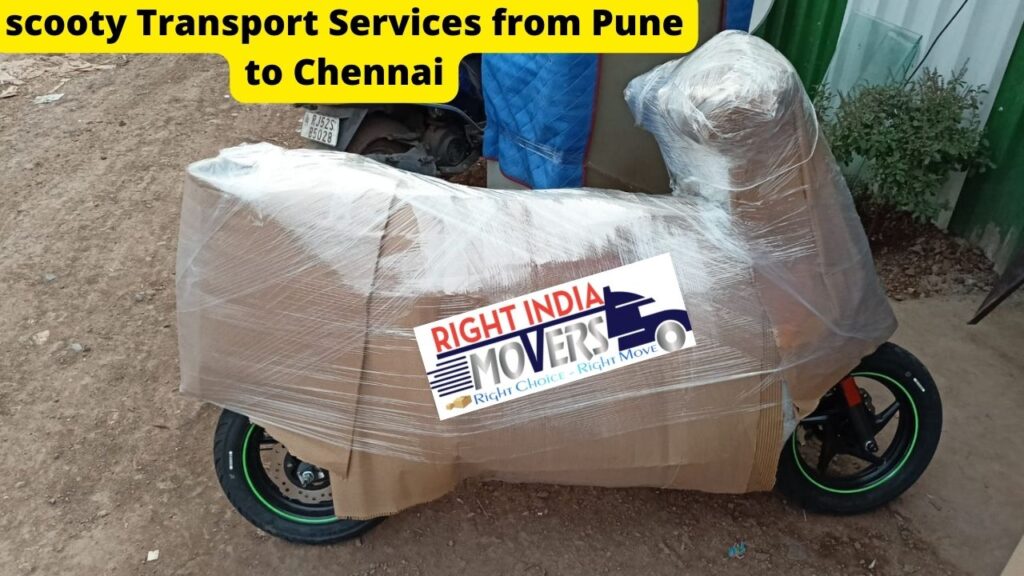 Scooty Transport Services from Pune to Chennai